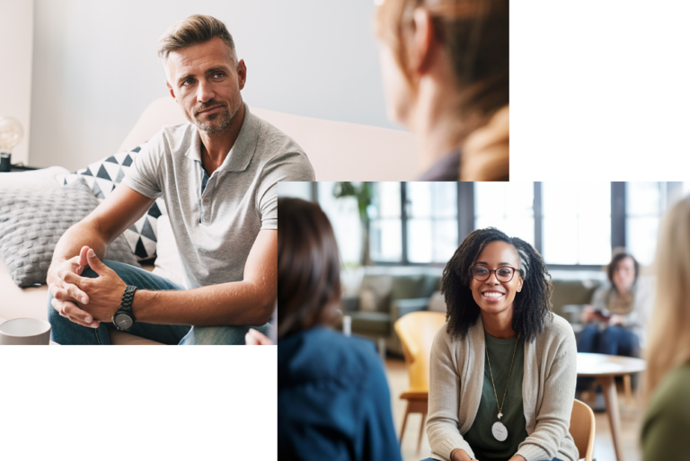 group session discussing how long an intensive outpatient program lasts